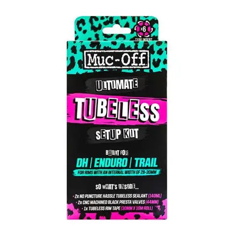 Muc-Off Ultimate Tubeless Setup Kit | Complete Tubeless Conversion Kit