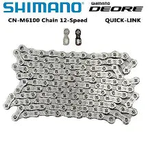 Shimano CN-M6100 12-Speed Chain | 138 Links with Quick Link