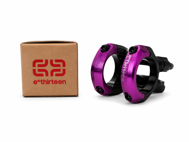 e*thirteen Plus 35 MTB Stem | 50mm | 35mm Clamp | Eggplant Edition